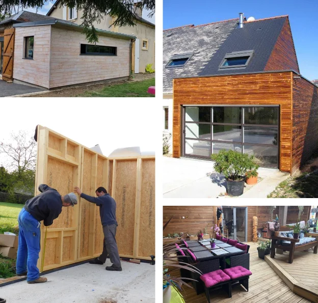 extension en ossature bois à Alluy dans la Nièvre 58