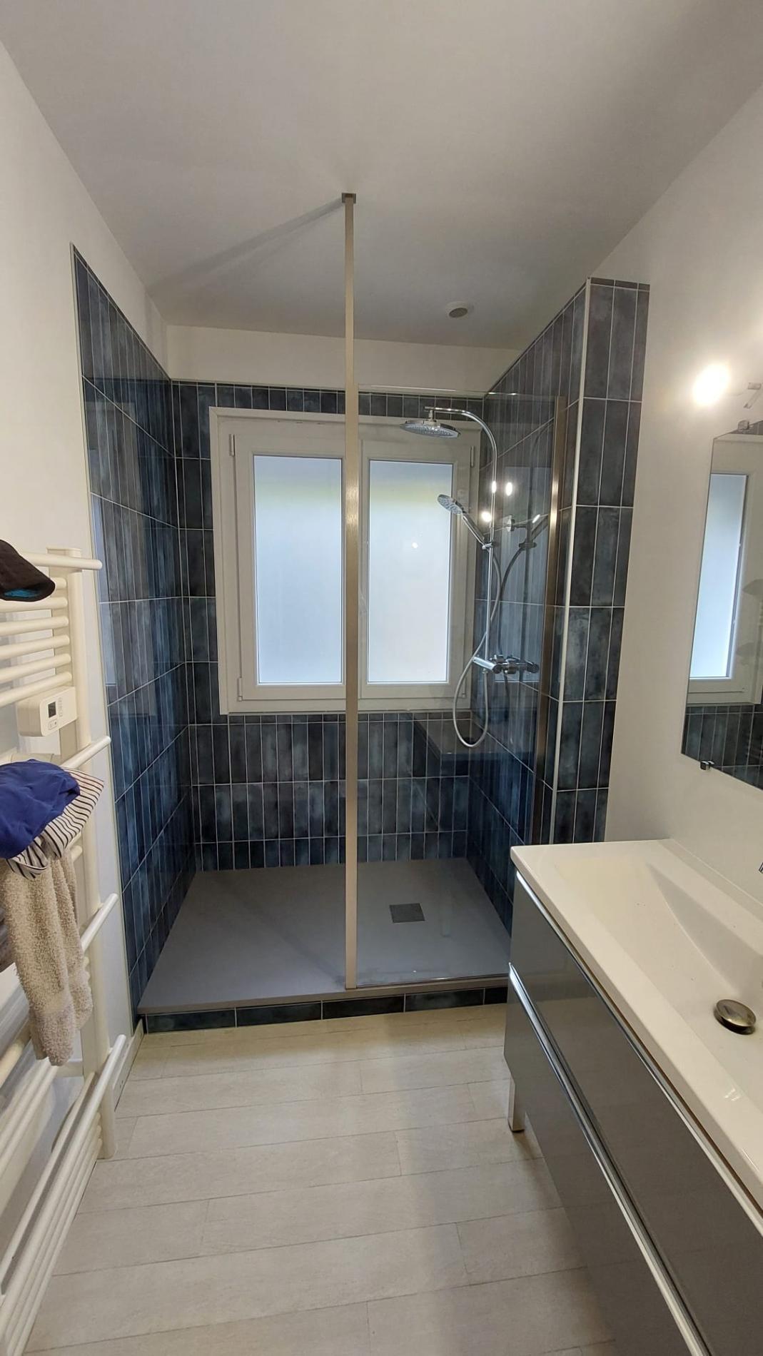 Remplacement de la baignoire par une douche